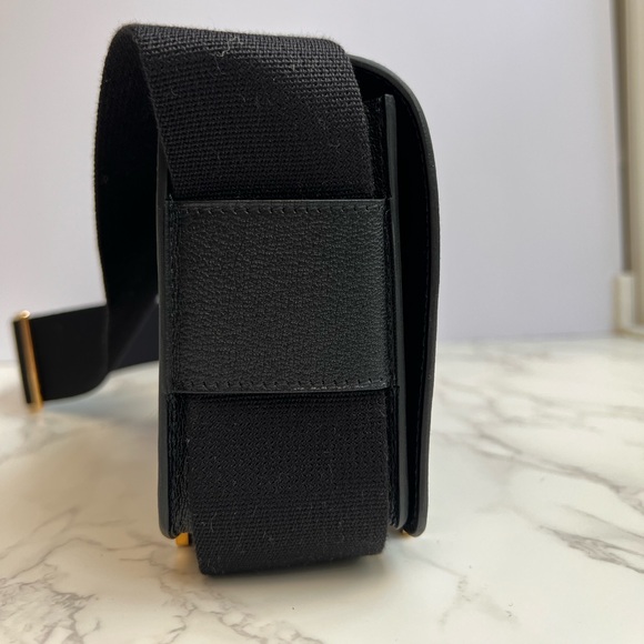 Authentic Brand New Hermes Geta Bag in black chevre leather - Picture 8 of 14